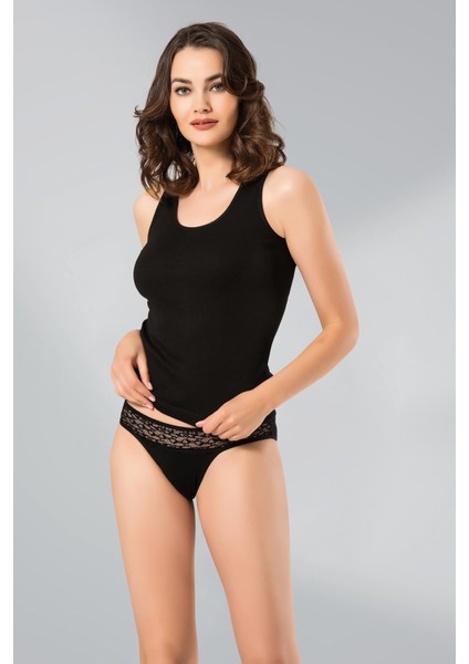 Kadın Ribana Geniş Askılı Atlet 208 - 3 Adet