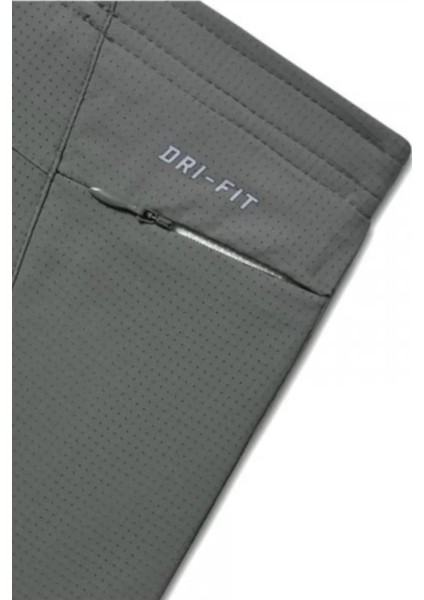 Pro Mens Dri Fit 7" Phenom 2 In 1 Running Shorts Ikisi Bir Arada Taytlı Koşu Şortu Gri
