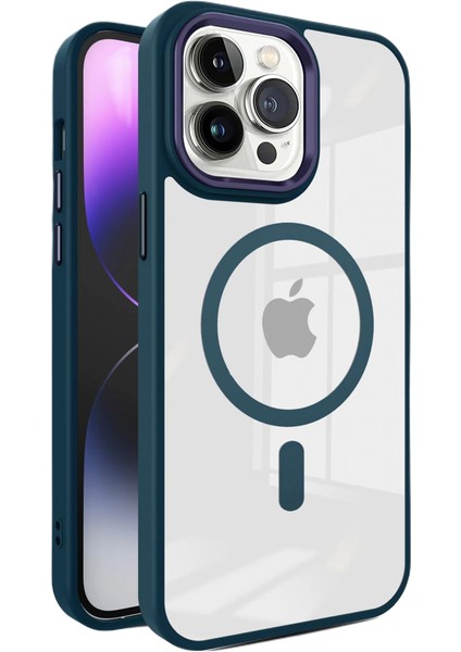 Apple iPhone 15 Pro Focus Magsafe Parlak Silikon Kılıf