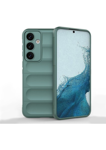 Samsung Galaxy S24 Kılıf Optimum Lens Çerçeveli Silikon Kapak