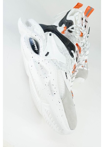 Tasarım Yüksek Tabanlı Beyaz Erkek Sneaker modelleri