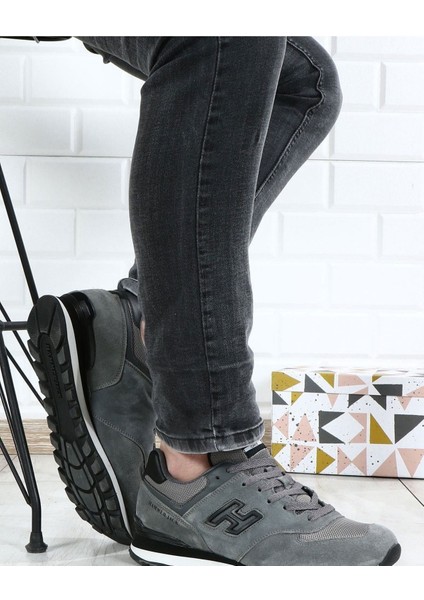 Hammerjack Erkek Spor Ayakkabı Chıle 102 19253-M Gri-Siyah 11S04Chıle