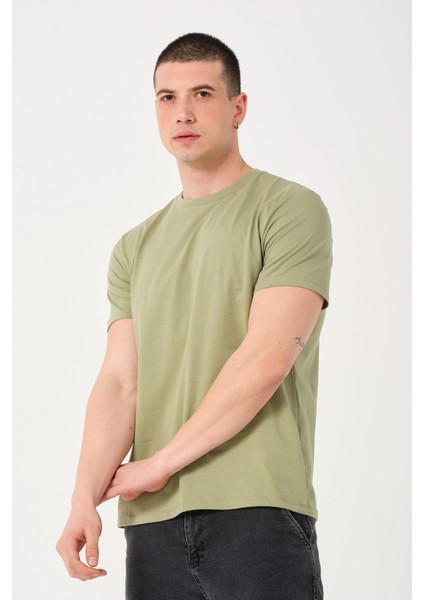 Owut Collection Erkek Bisiklet Yaka Slim Fit T-Shirt