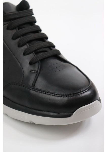 242010 Siyah Deri Hafif Erkek Günlük Ayakkabı fırsatları