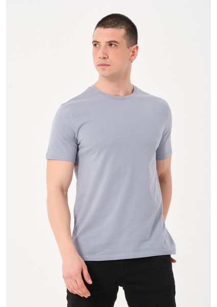 Owut Collection Erkek Bisiklet Yaka Slim Fit T-Shirt