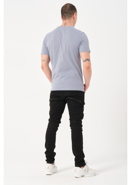 Owut Collection Erkek Bisiklet Yaka Slim Fit T-Shirt