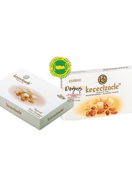 Badem Ezmesi 215 gr Bademli Karekurabiye 185GR