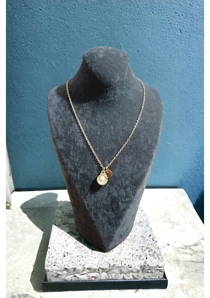 Kadın Orijinal Altın Kaplama Hediyelik Kişiye Özel Harfli Kolye fiyatları