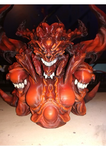 Diablo Dark Lord Büst Diablo Büst Lord Of Terror Büst 13CM