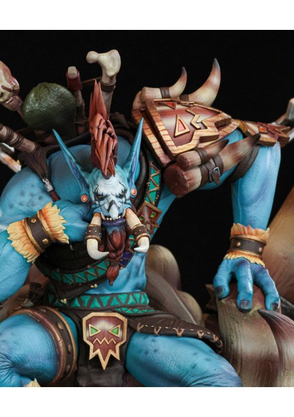 Vol'jin Warcraft 8k UHD Voljin Boyalı Figür 25 cm (Büyük Boy) modelleri