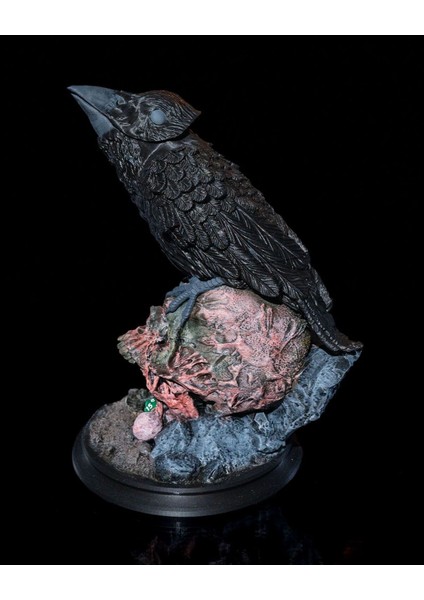 Game Of Thrones Kuzgun Kuru Kafa Hareketli Zar Kulesi 25CM Büyük Boy