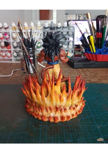 Dragon Ball Gt Soku Ss4 Boyalı Figür 20 cm modelleri