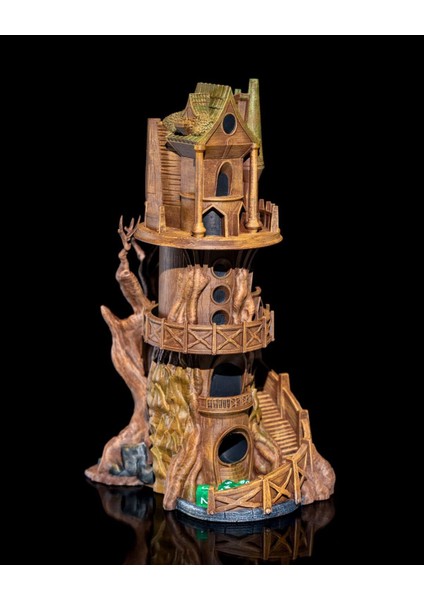 Peri Ağaç Evi Izleme Zar Kulesi - The Watch Tower 20 cm (Dev Boy)