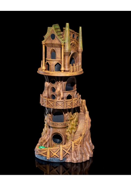 Peri Ağaç Evi Izleme Zar Kulesi - The Watch Tower 20 cm (Dev Boy)