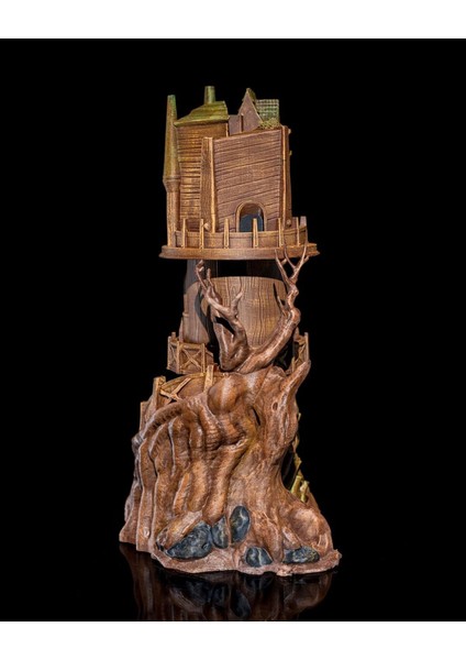 Peri Ağaç Evi Izleme Zar Kulesi - The Watch Tower 20 cm (Dev Boy)