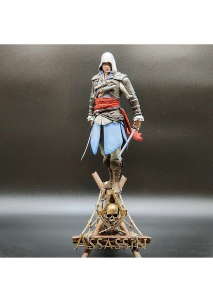 Assasins Creed Revelations Boyalı Figür 30 cm (Büyük Boy)
