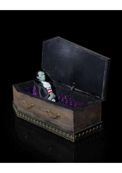 Halloween Kont Drakula Oyuncak Cadılar Bayramı Otel Transilvanya Vampir Hareketli Oyuncak 18CM