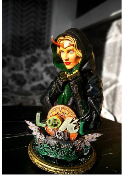 Wicked Marvel Sylvie Büst Marvel Sylvie Laufeydottir Büst Büyük Boy 20CM