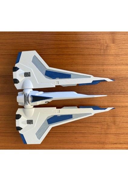 Mandalorian Uzay Gemisi Kom'rk Maket Spaceship Star Wars 25 cm Boy (Büyük Boy)