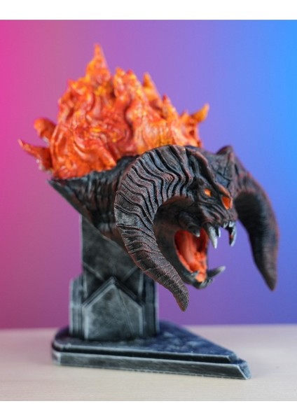 Yüzüklerin Efendisi Balrog Boyalı Büst / Figür - Biblo Lotr 19 cm (Dev Boy) fiyatları