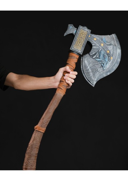 Viking Savaş Baltası 80 cm (Gerçek Boy)
