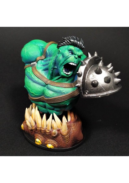 Planet Hulk Büst Öfkeli Hulk Büst 15CM