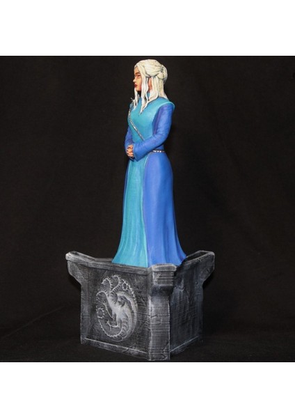 Daenerys Targaryen Game Of Thrones Boyalı Figür 25 cm