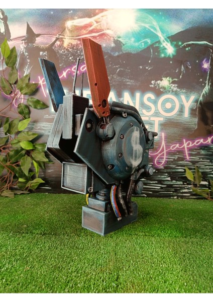 Chappie Police Droid Kafa 1/1 Gerçek Boy 35 cm fırsatları