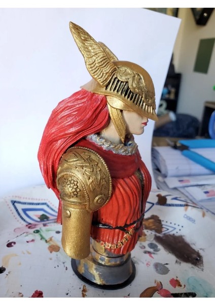 Malenia Elden Ring Boyalı Büst 15 cm fiyatları