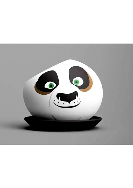 Kung Fu Panda Saksı Boyalı Figür 15 cm - 01