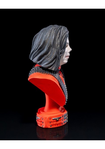 Michael Jackson Boyalı Büst 15 cm fiyatları