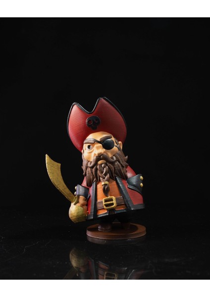 Kral Şakir Korsanlar Diyarı Korsan Captain Goldensword Hareketli Oyuncak