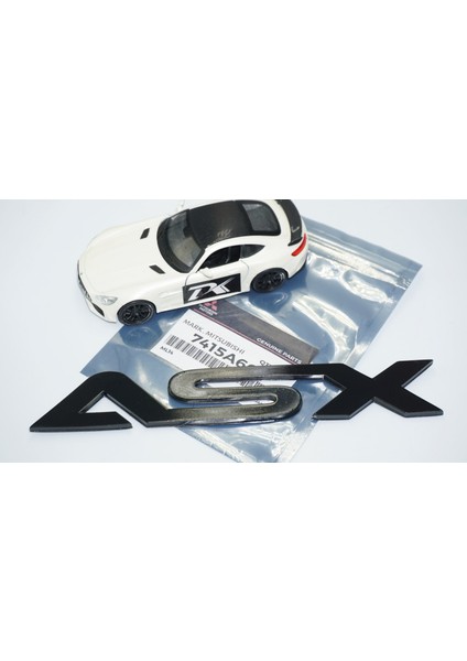 Mitsubishi Asx Bagaj Siyah Abs 3m 3D Yazı Logo