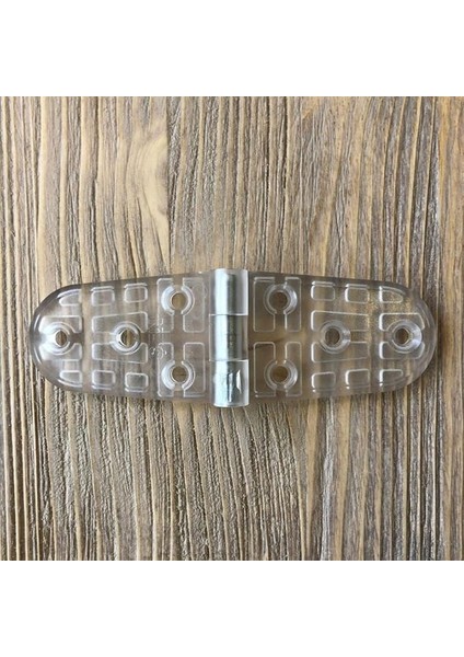 Plastik Oval Menteşe 11 cm (2 Adet) Şeffaf