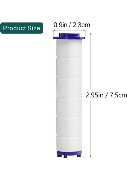 Filtreli 5 Fonksiyonlu Siyah Yüksek Basınçlı Ayarlanabilir Duş Başlığı - 10542041883 modelleri