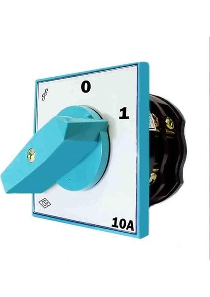 1X10A 0-1 Aç Kapa Monofaze Pako Şalter MT015-10A