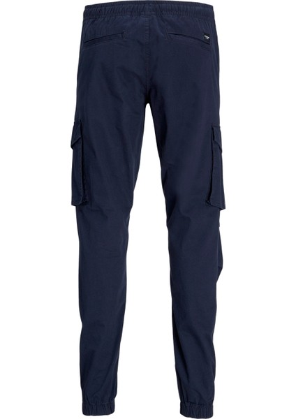 Normal Bel Normal Paça Lacivert Erkek Pantolon Jpstkane Jjnoah Cuffed Cargo Noos