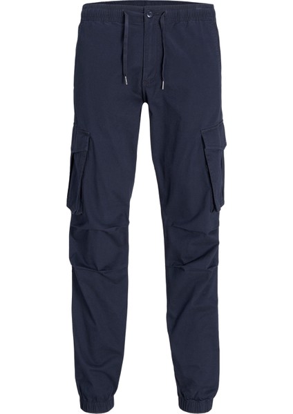 Normal Bel Normal Paça Lacivert Erkek Pantolon Jpstkane Jjnoah Cuffed Cargo Noos modelleri