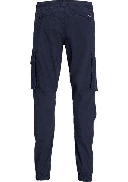 Normal Bel Normal Paça Lacivert Erkek Pantolon Jpstkane Jjnoah Cuffed Cargo Noos fırsatları