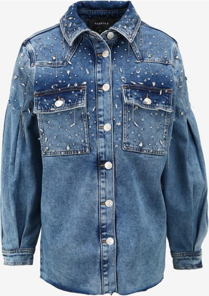 Indigo Kadın Oversize Mont F4SL-MNT0537