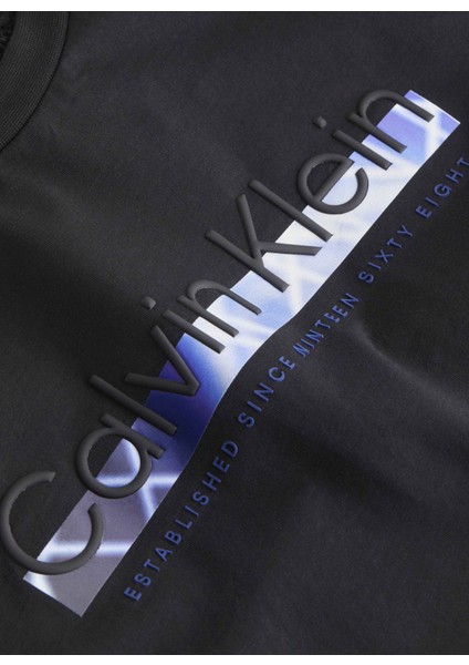 Bisiklet Yaka Siyah Erkek T-Shirt K10K112490BEH fiyatları