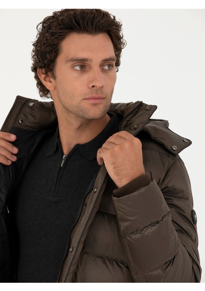 Erkek Kahverengi Mont 50273107-VR029 modelleri