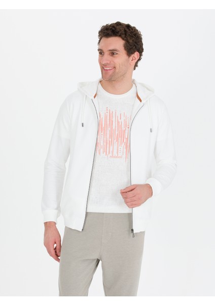 Erkek Beyaz Sweatshirt 50265669-VR013