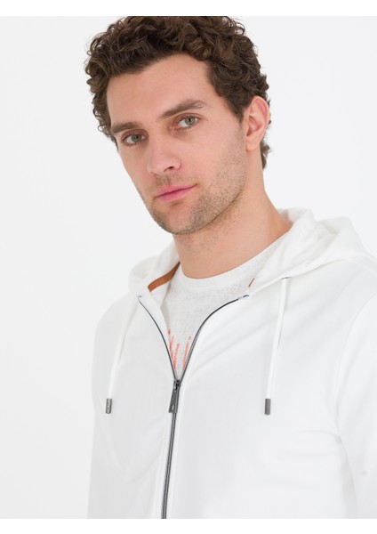 Erkek Beyaz Sweatshirt 50265669-VR013 fiyatları