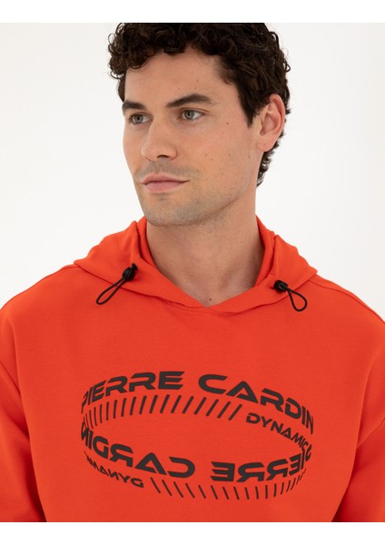 Erkek Kırmızı Regular Fit Sweatshirt 50285219-VR030