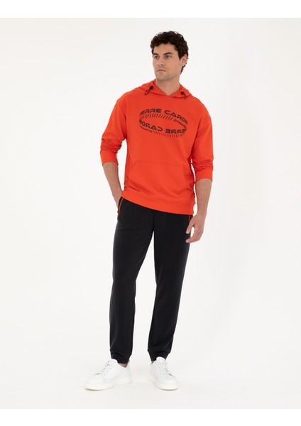 Erkek Kırmızı Regular Fit Sweatshirt 50285219-VR030