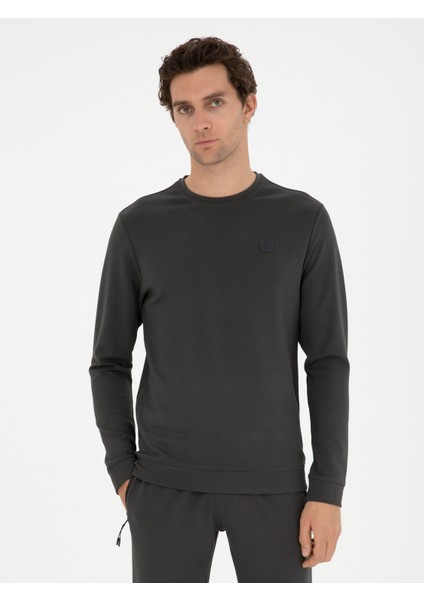 Erkek Antrasit Sweatshirt 50284622-VR006