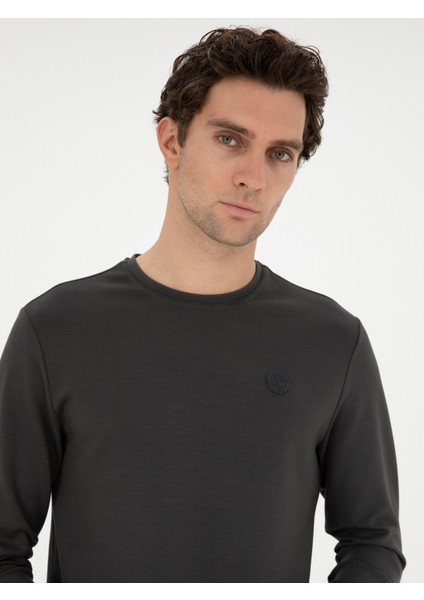 Erkek Antrasit Sweatshirt 50284622-VR006