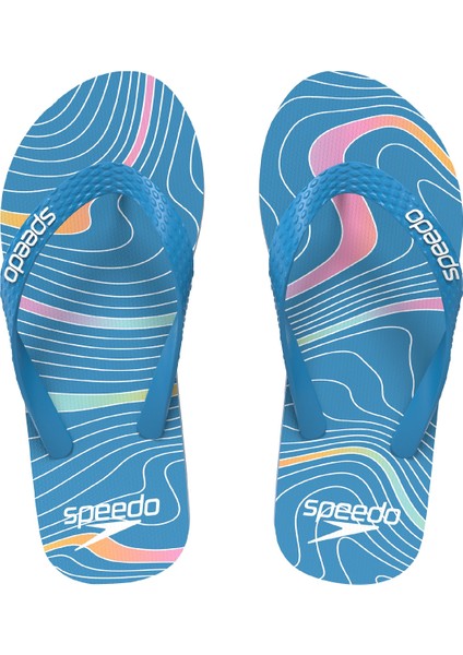 Mavi Erkek Plaj Terliği 8-00422417143-SPEEDO Flıp Flop Am M