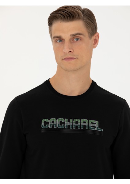 Erkek Siyah Sweatshirt 50272483-VR046